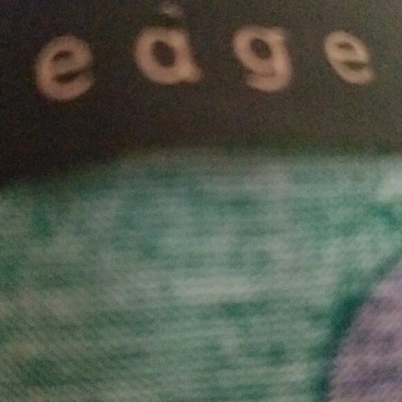 NWOT Eage crop top with a split back L - Picture 3 of 4